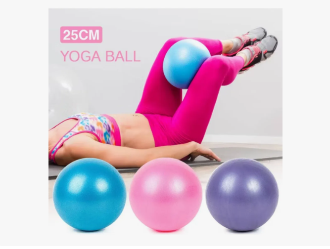 Pelota Balón Pilates Yoga 25cm Ejercicios Lisa