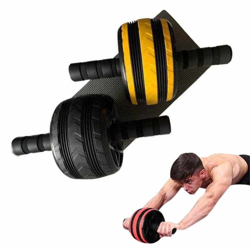 Rueda para Abdominales con Mango Antideslizante para Ejercicio