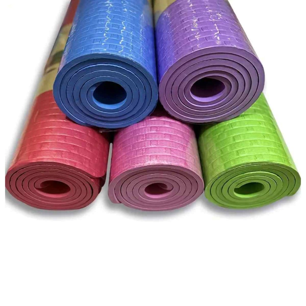 Mat De Yoga 8mm Alfombra Pilates Ejercicio Colchoneta