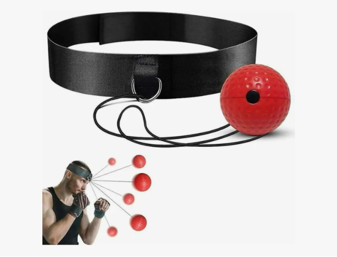Pelota De Reflejo Boxeo Entrenamiento Con Diadema