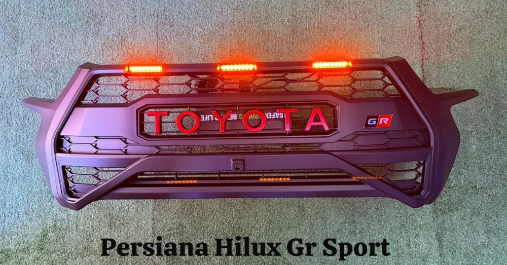 PERSIANA GR original hilux con led