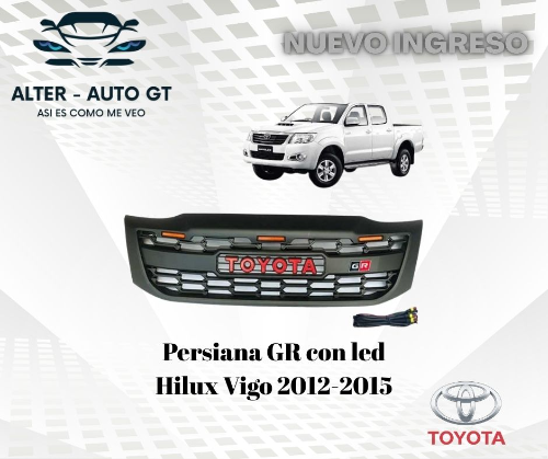 Persiana Gr led VIGO12-15 Letras rojas