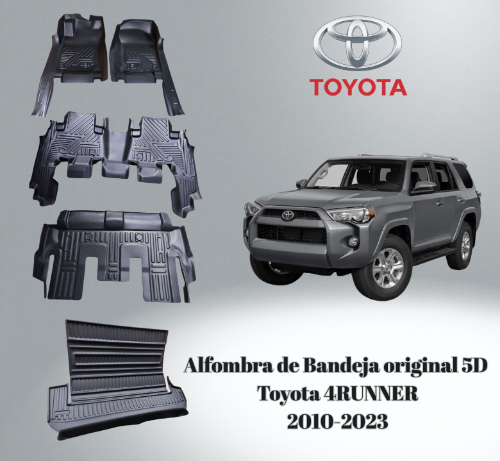 ALFOMBRA BANDEJA 5D 4RUNNER DE 5 PIEZAS