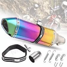 #2 ESCAPE PARA MOTO TORNASOL DESMONTABLE SILENCIADOR