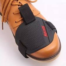 PROTECTOR PARA ZAPATOS NEGRO DISEÑO MOTORISTA
