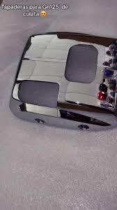 TAPADERA DE MOTOR CROMADA PLASTICA PARA SUZUKI  GN GT