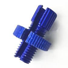 AJUSTADOR DE CABLE DE CLOSH COLOR AZUL PARA MOTO