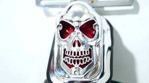 STOP CALAVERA CROMADO CON PIDEVIAS NEGRO