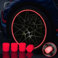 TAPON PARA VALVULA FLUORESCENTE ROJO ESTILO #2