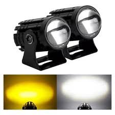 UNIDAD DE EXPLORADORA MINI LUPA LUZ BLANCA Y AMARILLA LUZ FIJA Y FLASH DECORATIVA ROJA