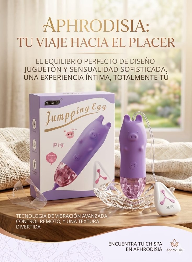 HUEVO VIBRADORJUMPPING EGG CON CONTROL