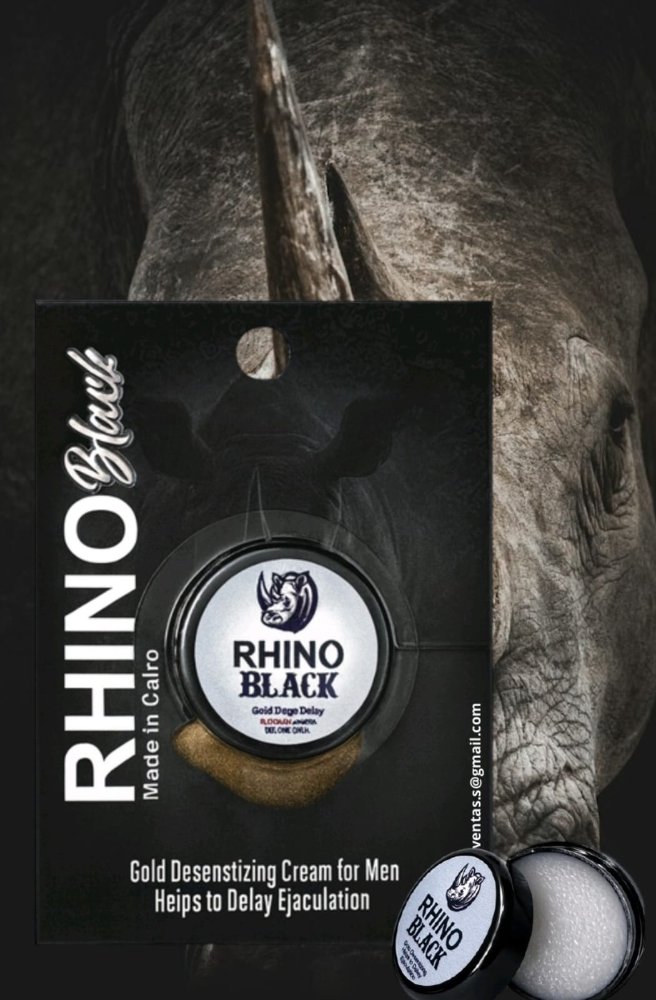 RHINO BLACK  CREMA 5ML