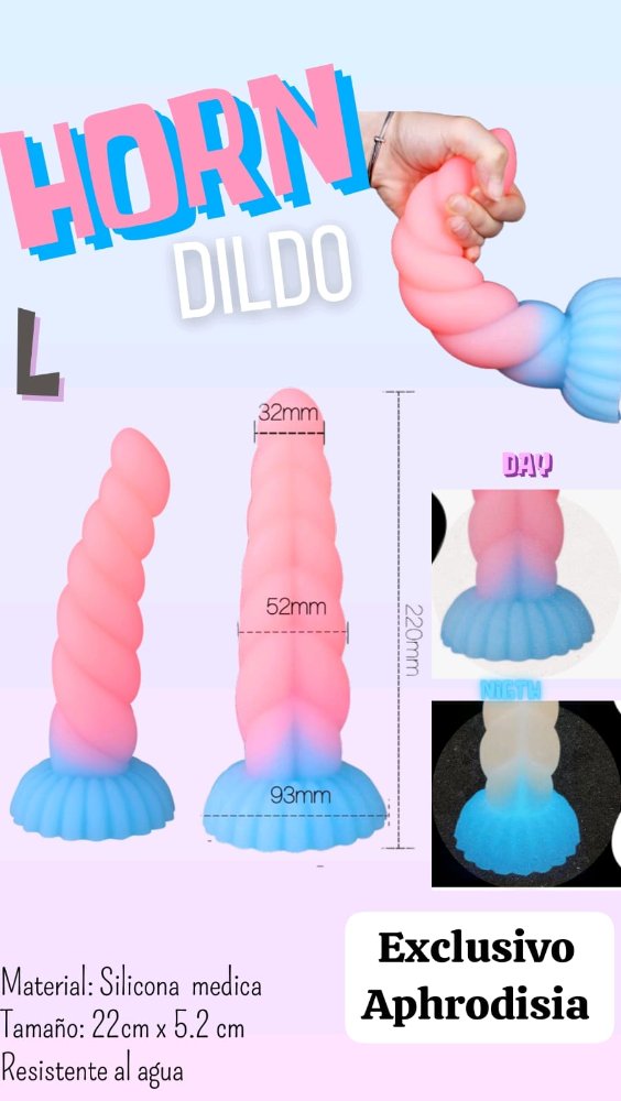 DILDO MASTURBADOR UNICORNIO