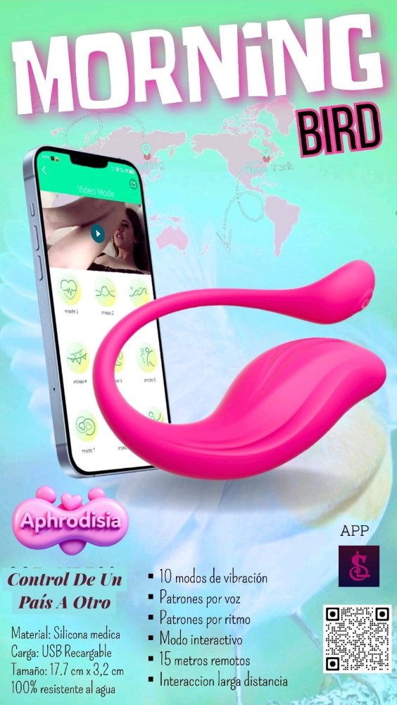 HUEVO VIBRADOR APP MORNING BIRD