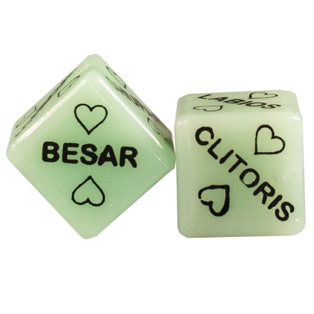 JUEGO DE DADOS  CALIENTES X 2 UNIDADES