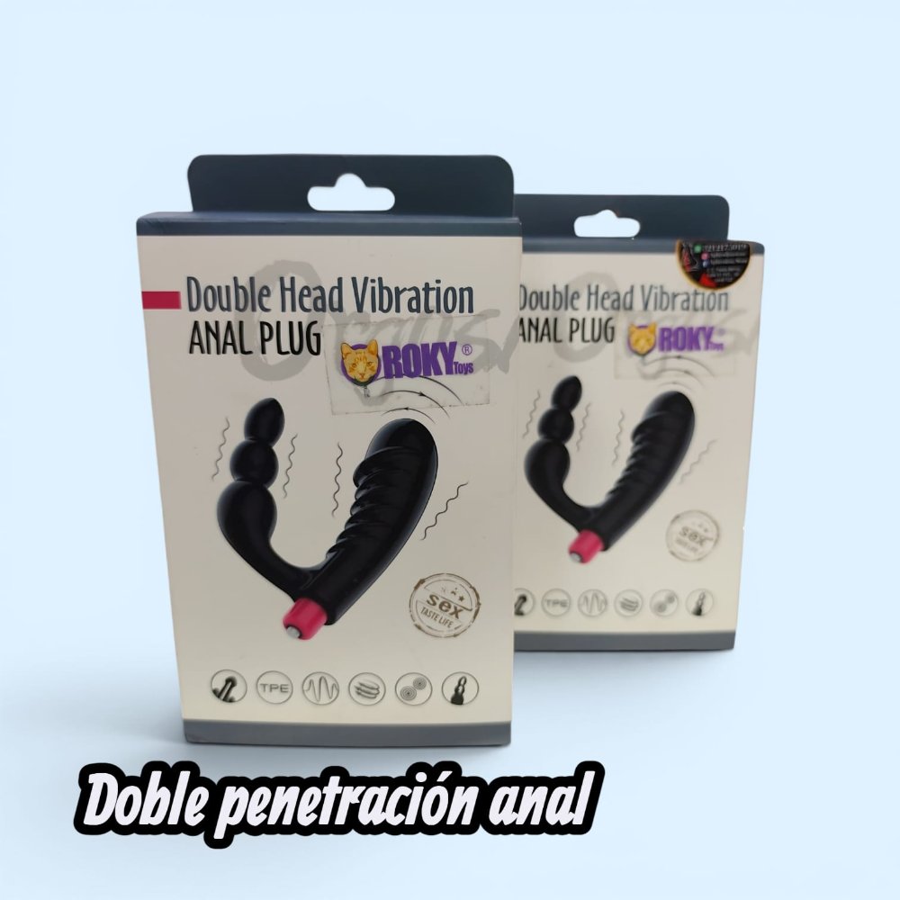 VIBRADOR DOBLE ANAL