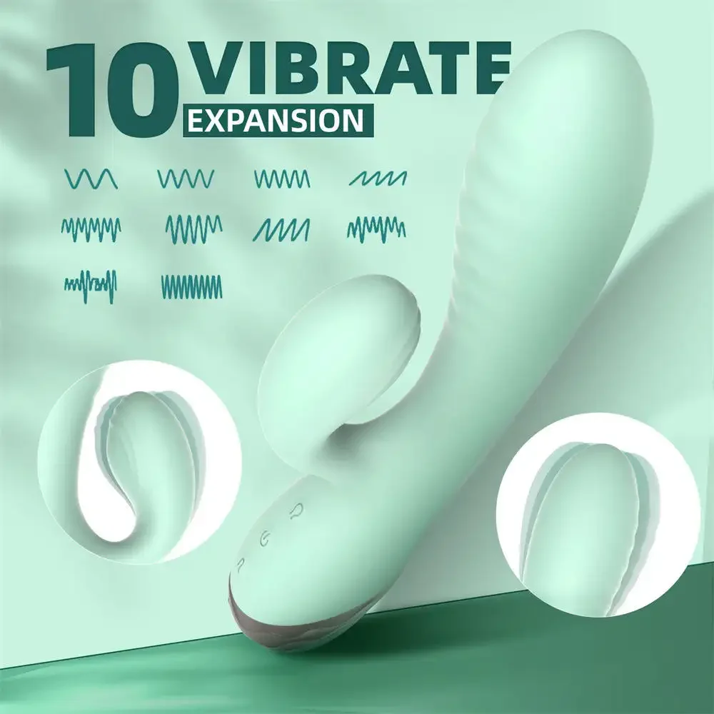 VIBRADOR DOBLE ESTIMULACION  DONATELLO