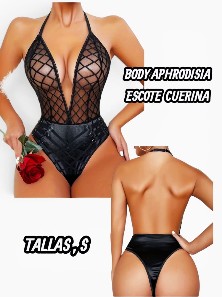 BODY APHRODISIA ESCOTE CUERINA
