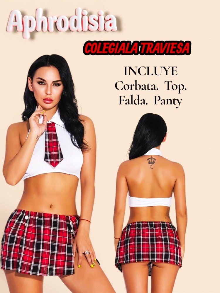 DISFRAZ COLEGIALA TRAVIESA