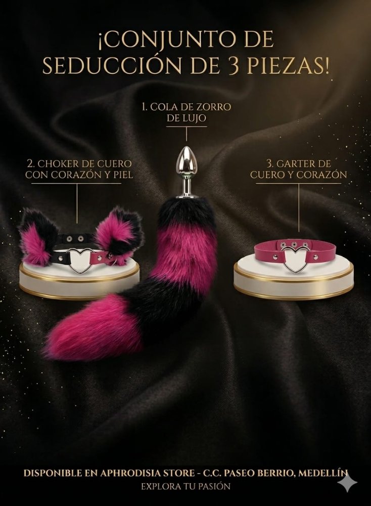 KIT ZORRA 3 PIEZAS