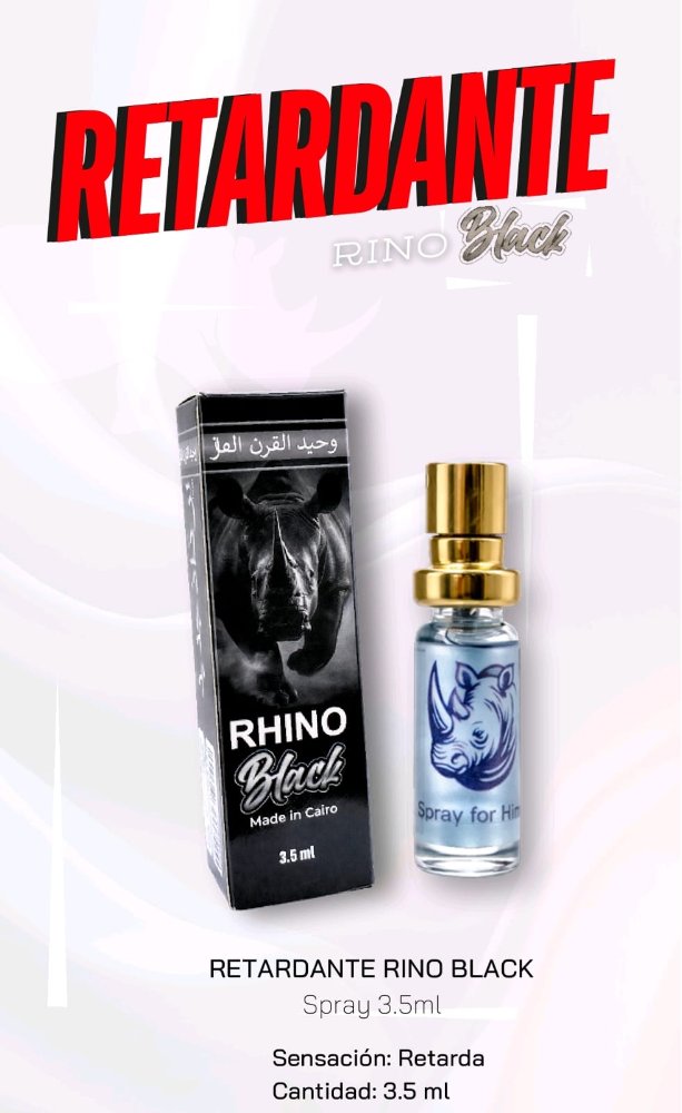 RHINO BLACK SPRAY 3.5ML