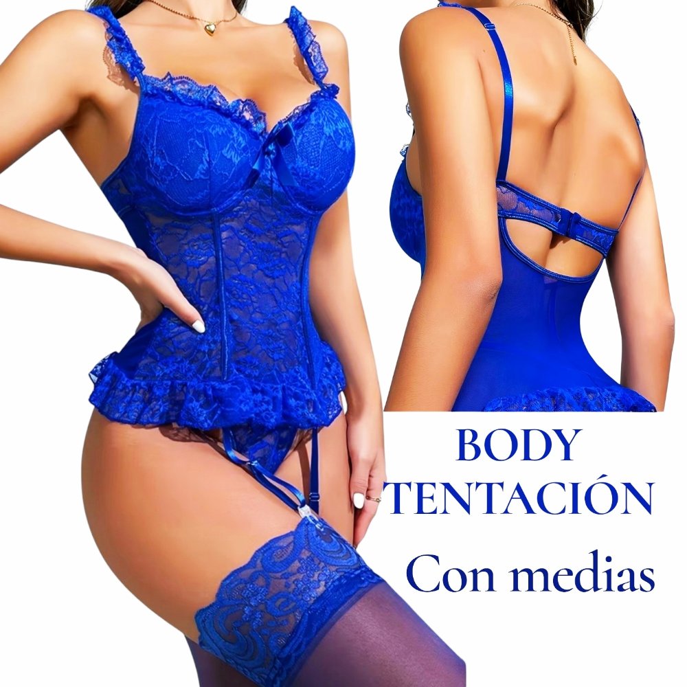 BODY TENTACION con medias