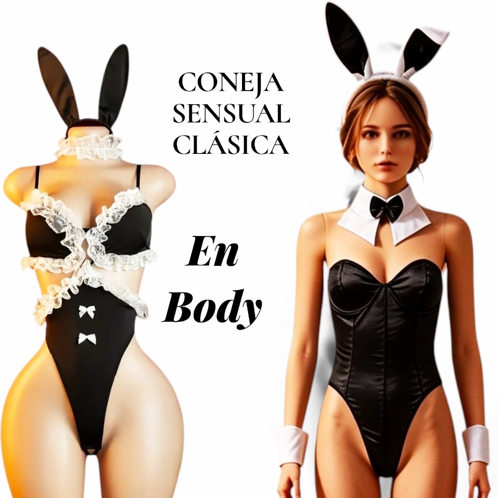 DISFRAZ CONEJA SENSUAL CLASICA