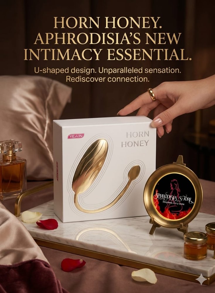 HUEVO VIBRADOR CON CONTROL HORN HONEY