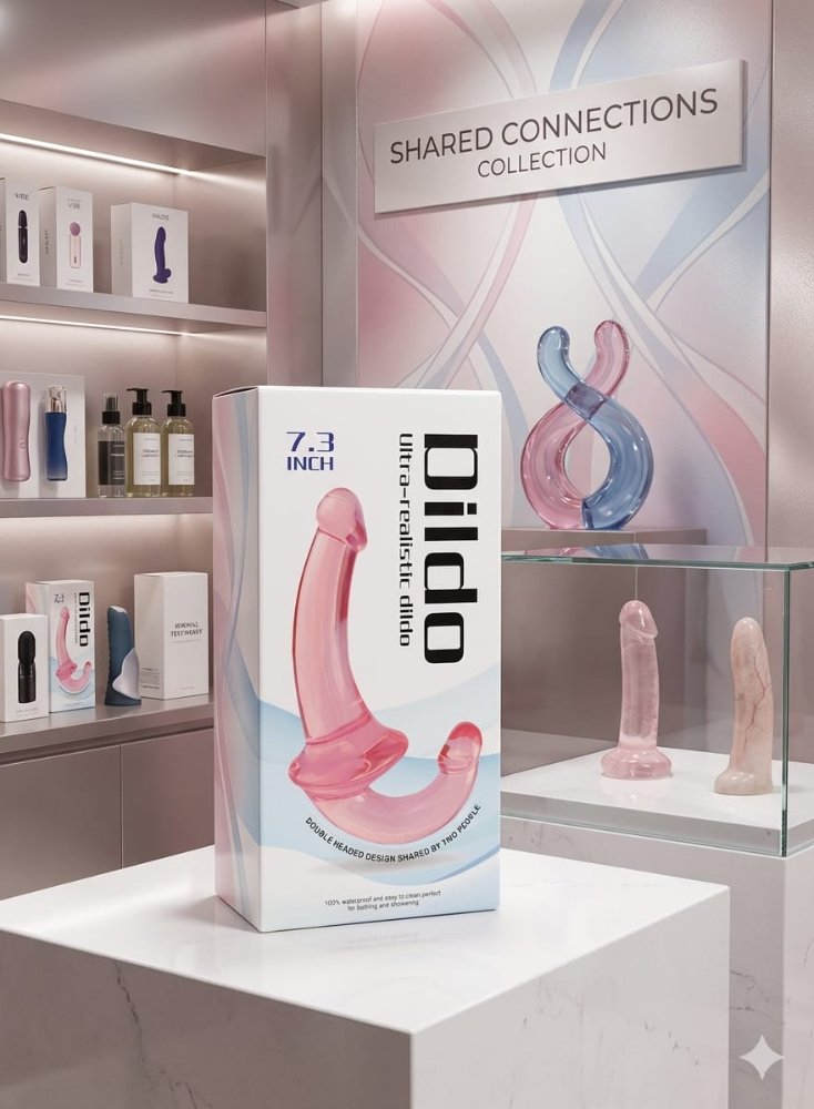 DILDO DOBLE MASTURBADOR FORBES