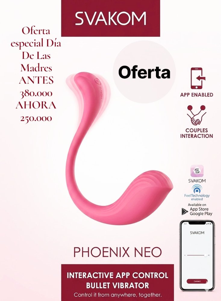 HUEVO VIBRADOR SVAKOM FULL APP