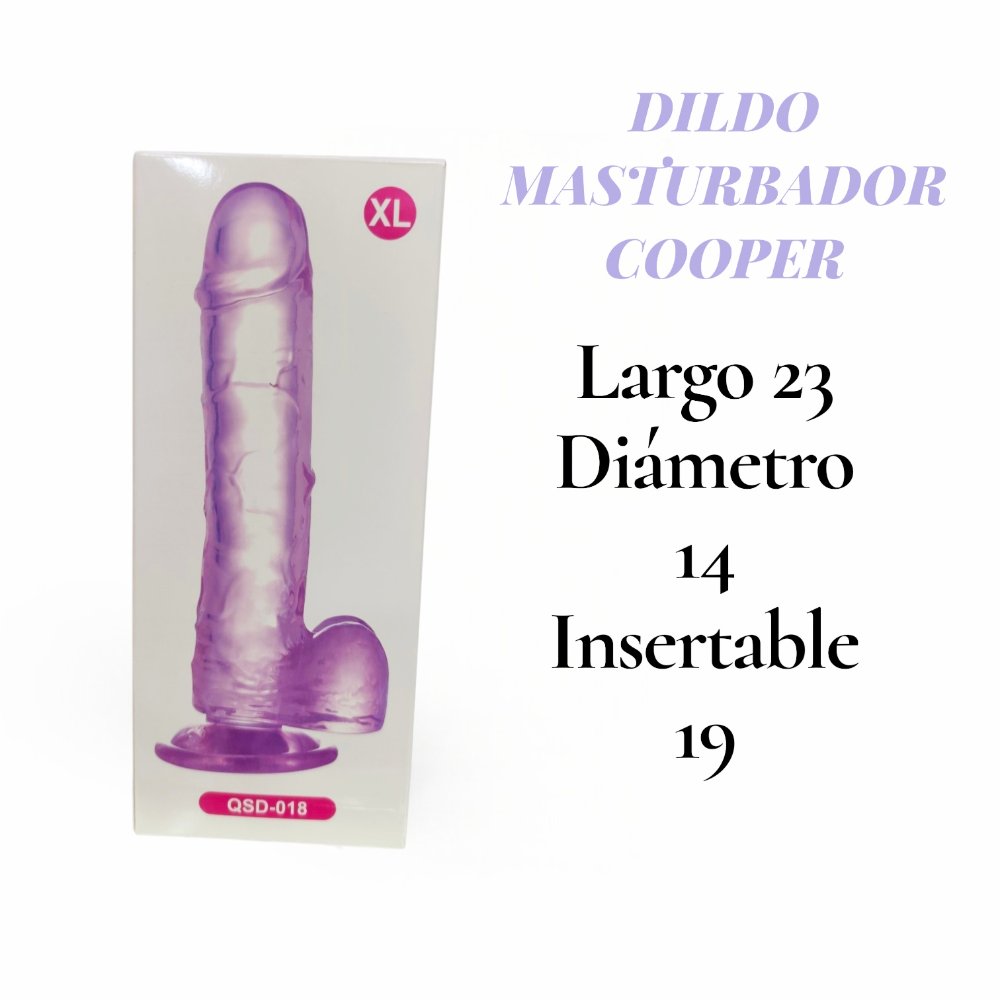 DILDO MASTURBADOR COOPER