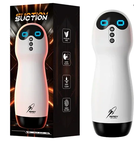VAGINA VIBRADORA CON SUCCION  INTERACTIVA DROIDE