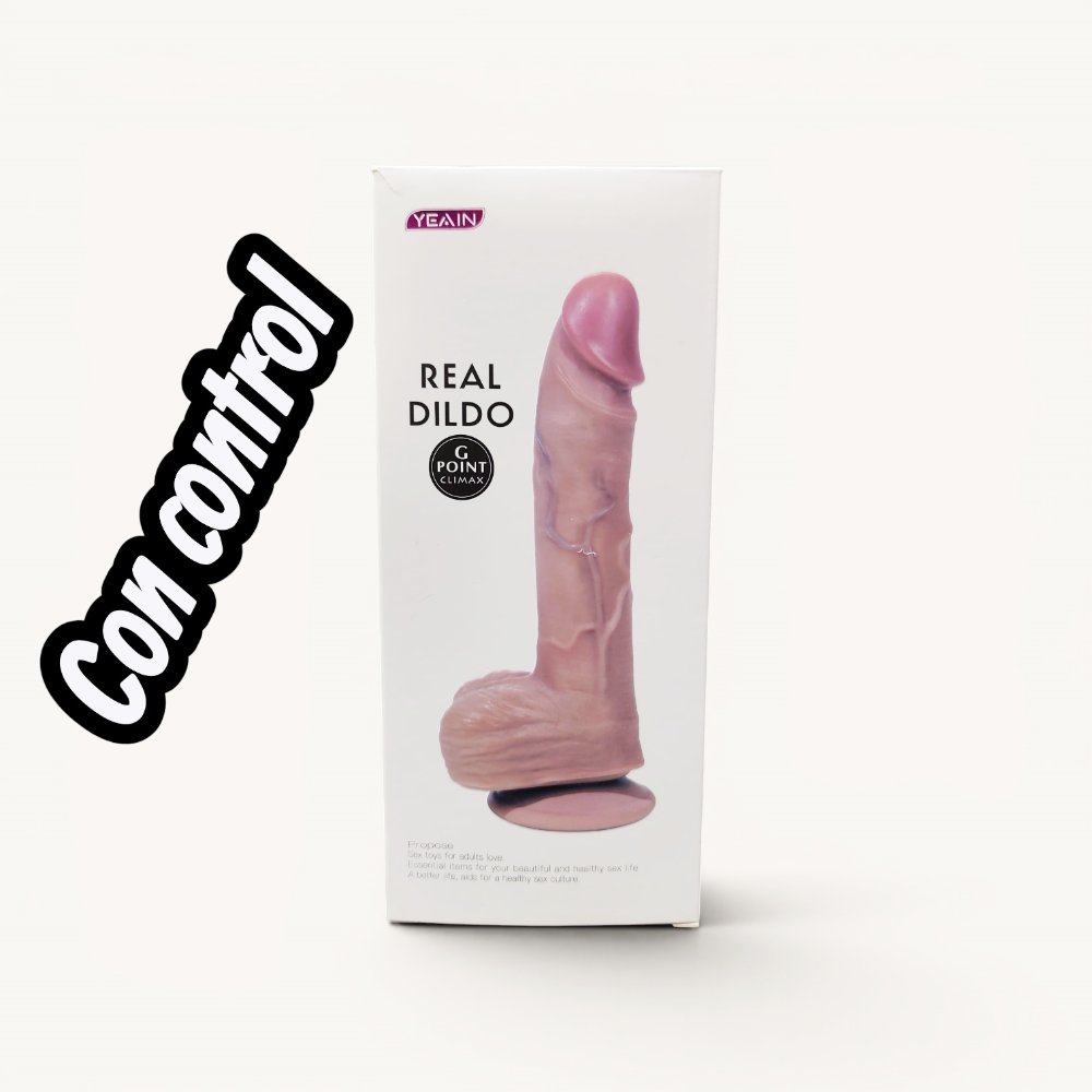 DILDO REALISTA VIBRADOR G POIN CON CONTROL