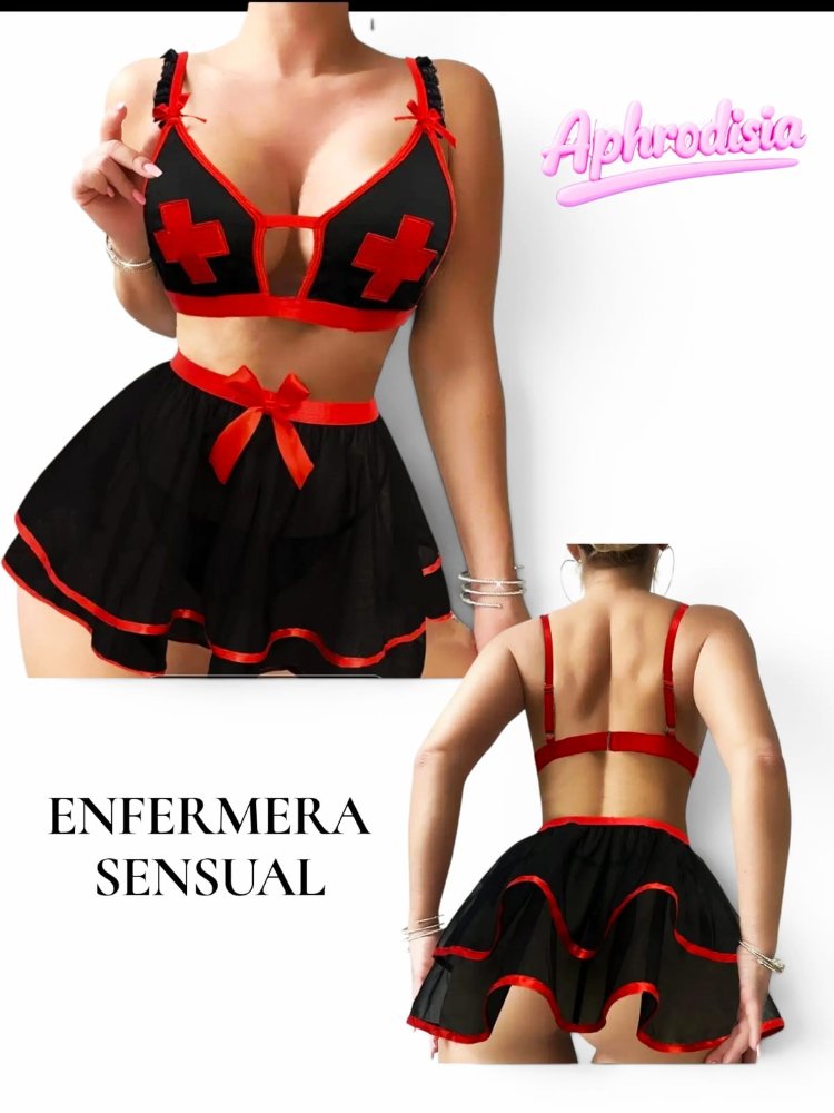 DISFRAZ ENFERMERA SENSUAL