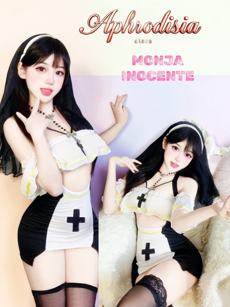 DISFRAZ MONJA INOCENTE
