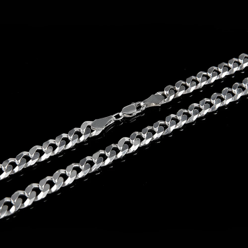 Cadena Cubana Plata 925