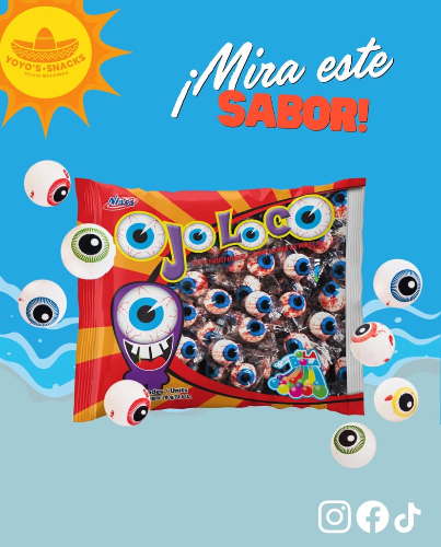 Chicle ojo loco