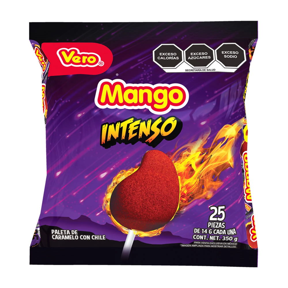 Paleta Vero mango intenso