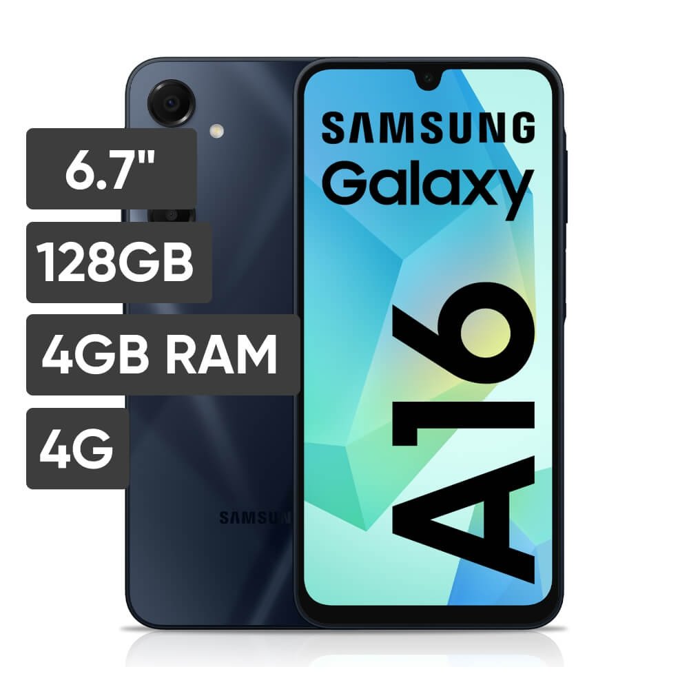Samsung GALAXY A16 4GB RAM 128GB 6.7" Negro