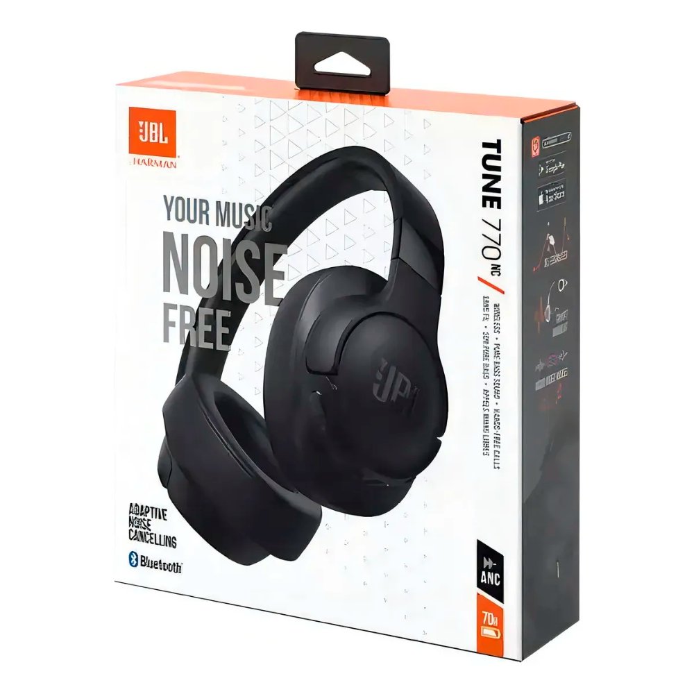 Audífonos Bluetooth JBL Tune 770BT NC  - Negro