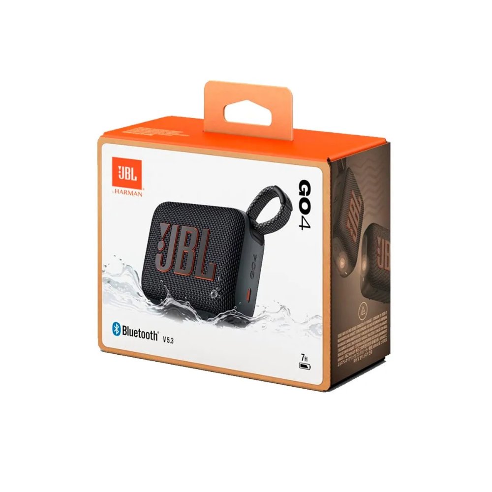 JBL Go 4 con Bluetooth Negro