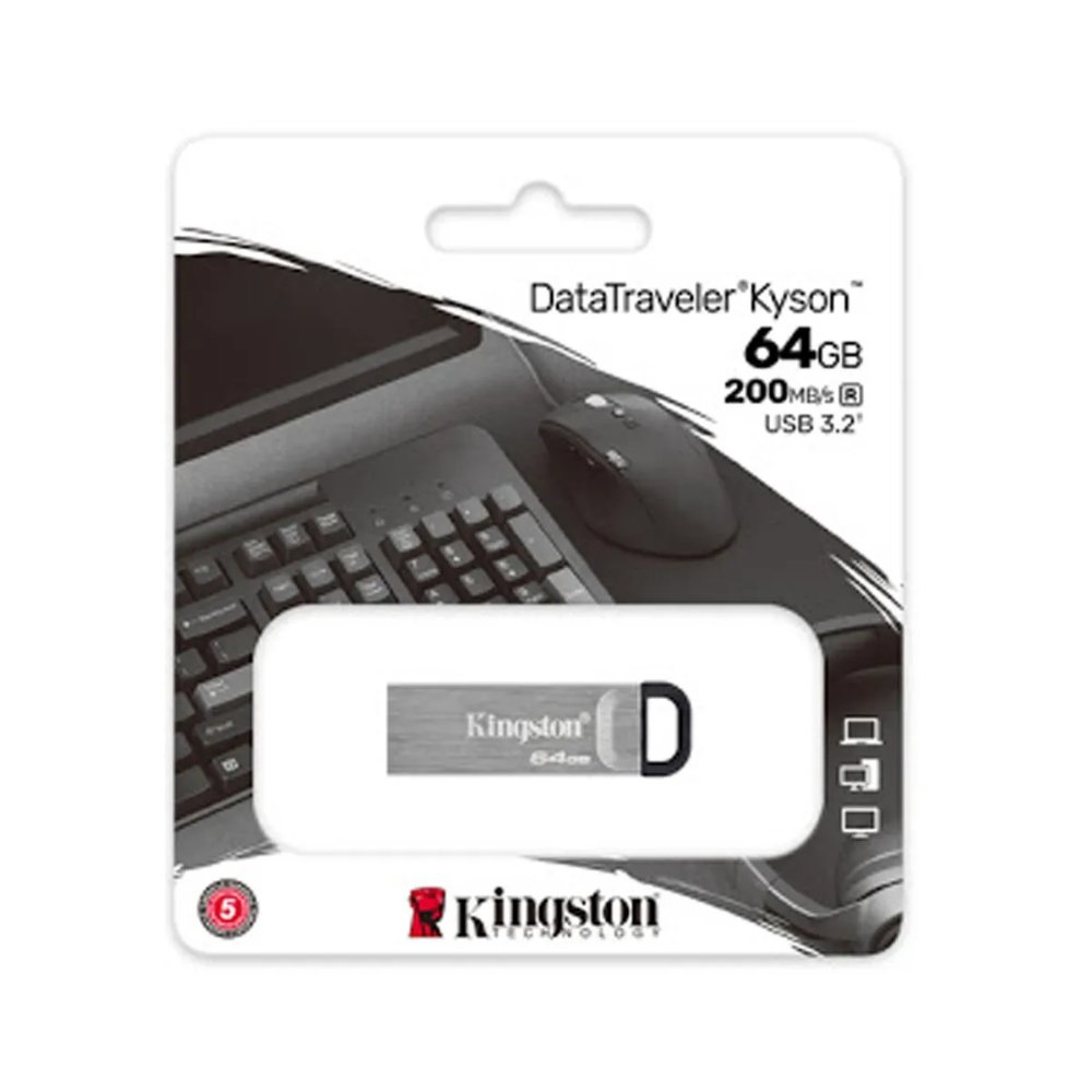 MEMORIA USB 64GB DTKN 3.2 KINGSTON (DTKN/64GB)