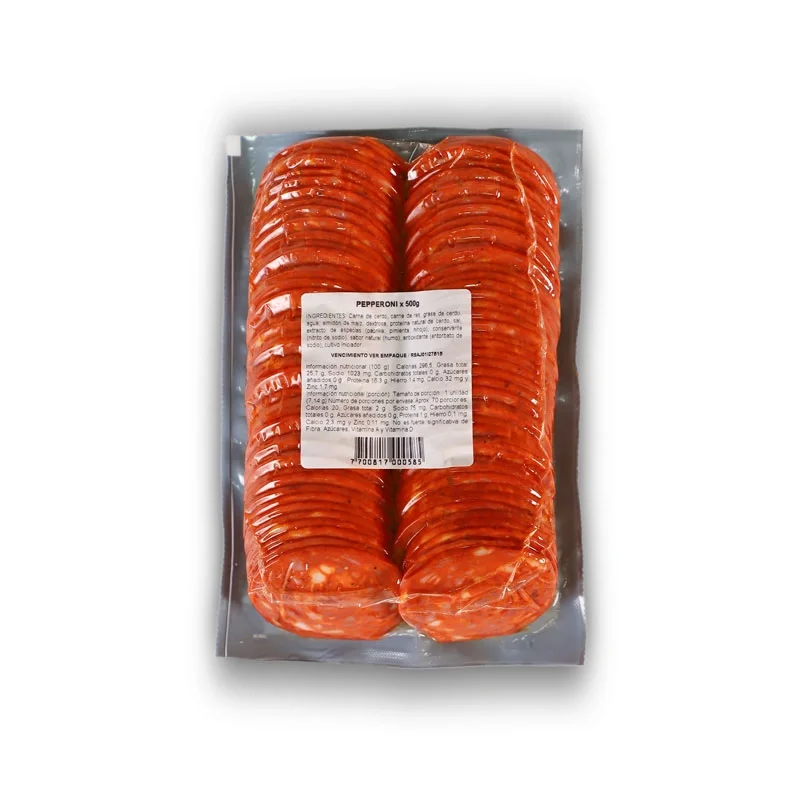 PEPPERONI COCIDO PARISIENNE X 500 G