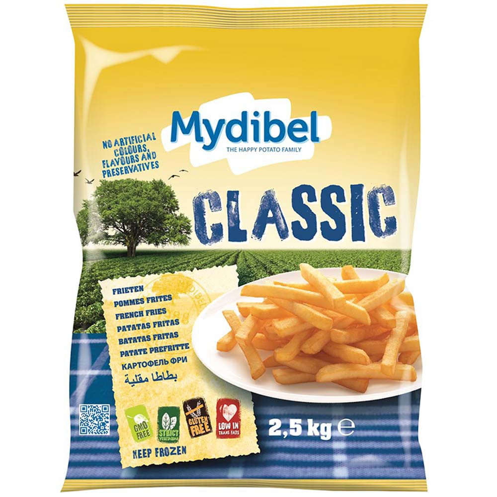 Papas Francesas Mydibel x 2.5 kg