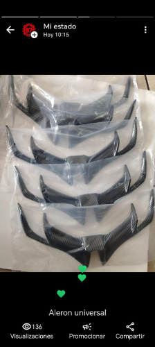 ALERON TIPO FIBRA UNIVERSAL   FILA   26