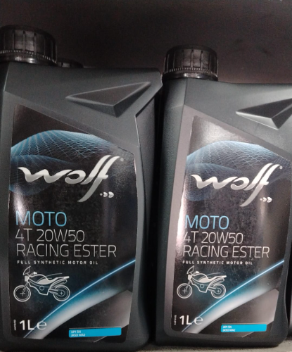 ACEITE WOLF 20W50 SINTECTICO