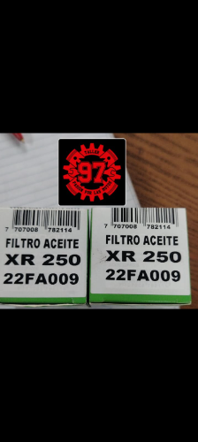 FILTRO DE ACEITE XR250 TORNADO CBR250 CRF250F