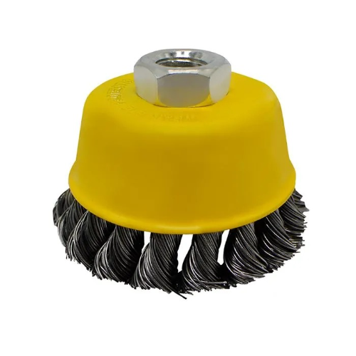 Escobilla copa 3" acero Kamasa