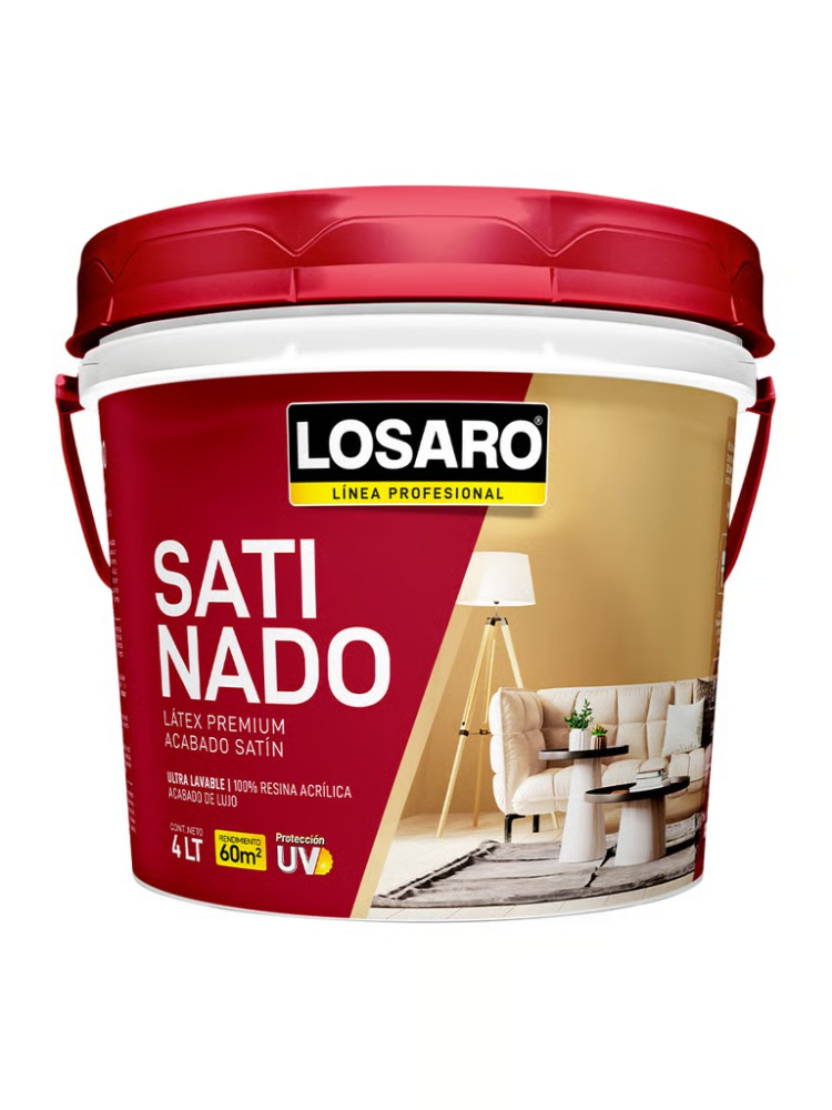Pintura  Premium Satinado Losaro 4L