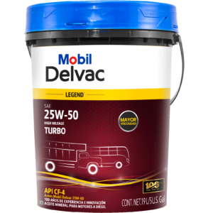 Aceite MOBIL DELVAC 25W60 19L pretolero